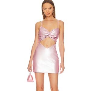 Mara Mini Dress in Metallic Pink
Lovers and Friends size xs